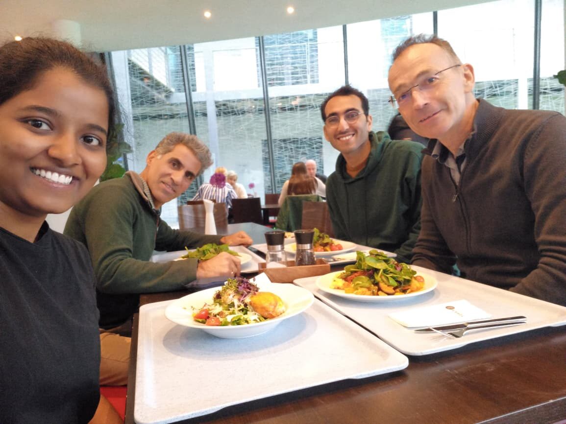 Lunch with colleagues