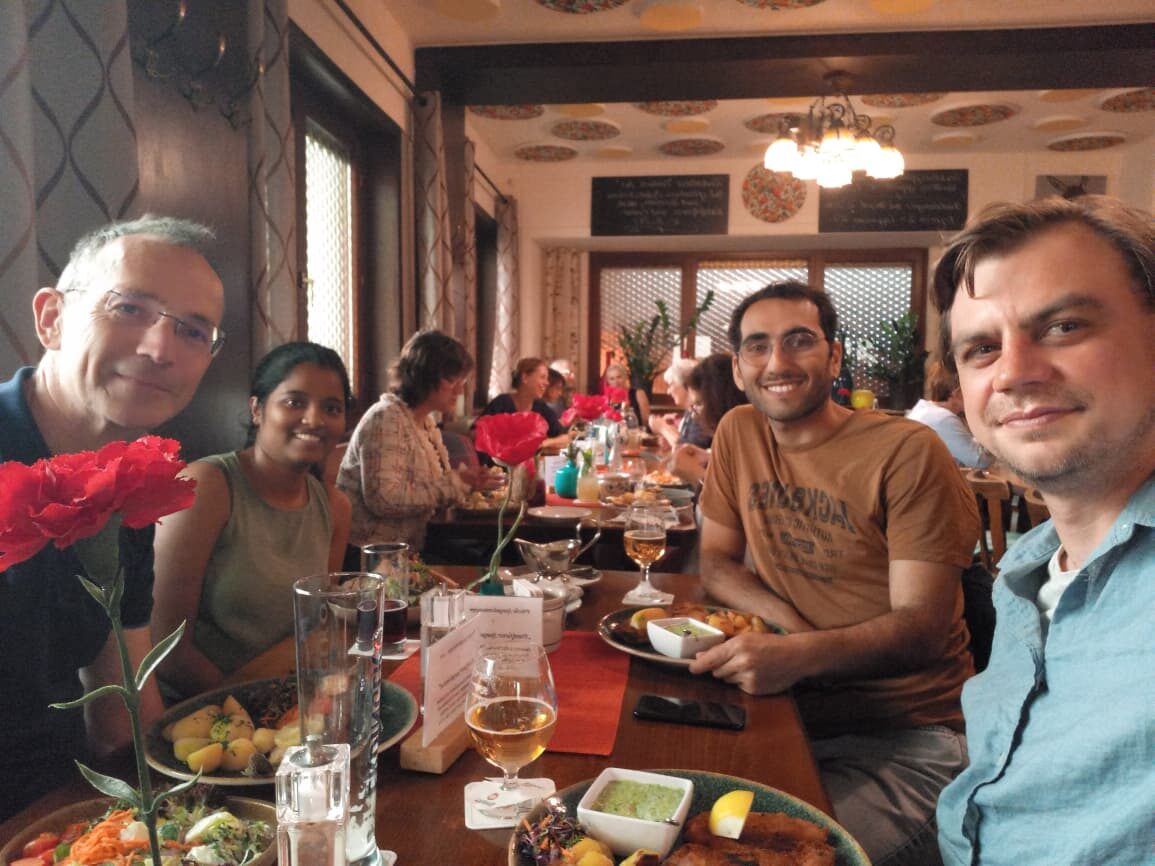 Dinner with colleagues